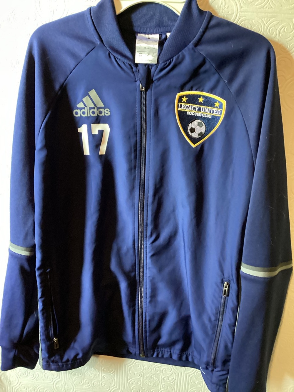 Adidas Legacy Soccer Club Zip Up